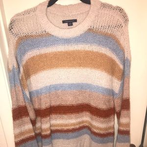 American Eagle striped sweater